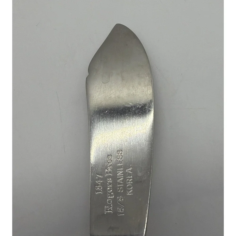 Zia International Stainless Steel 1990-93 Flat Handle Master Butter Knife‎